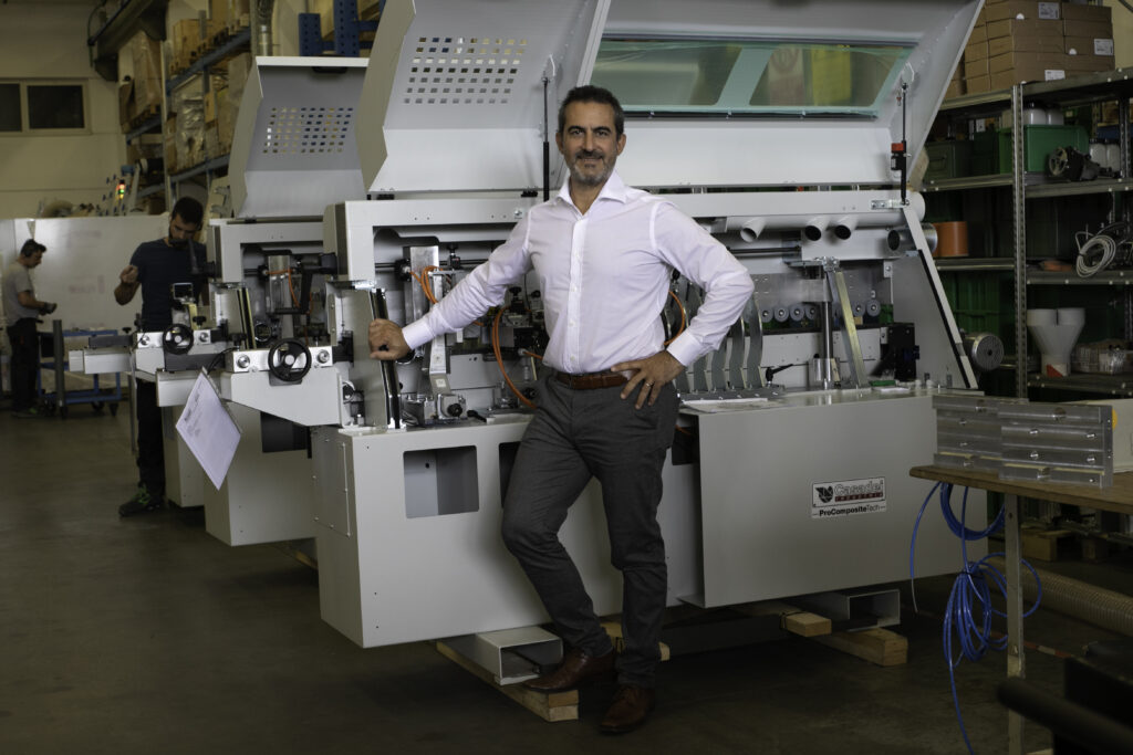 Antonio Muratori with Alu Bender_Muratori Machines
