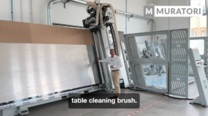 Spazzola di pulizia piano su Ranger CNC